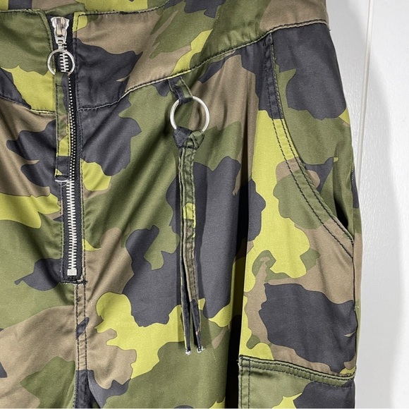 Wild Fable Green Camo Satin Jogger Pants Plus Size 14W - Picture 3 of 7